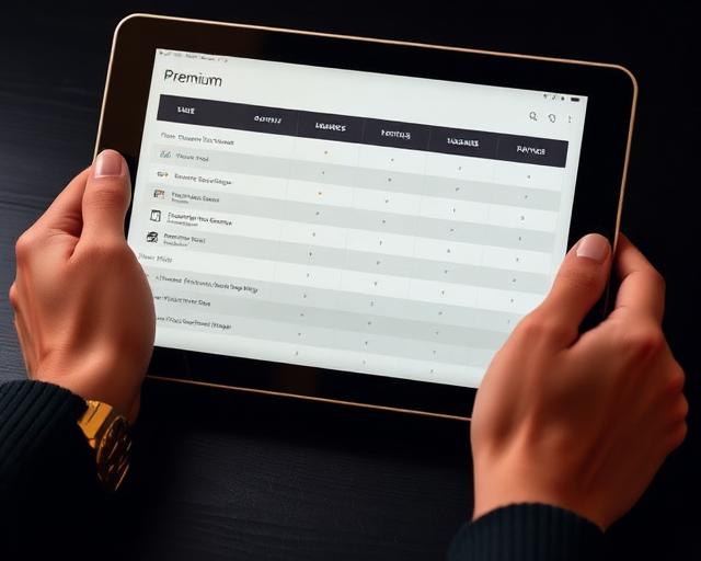 Side-by-side bookmaker comparison table showing ratings and features across different operators